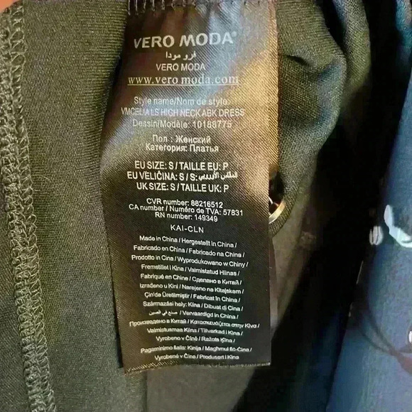 Vero Moda High Neck Dress, Size S - Picture 12 of 16